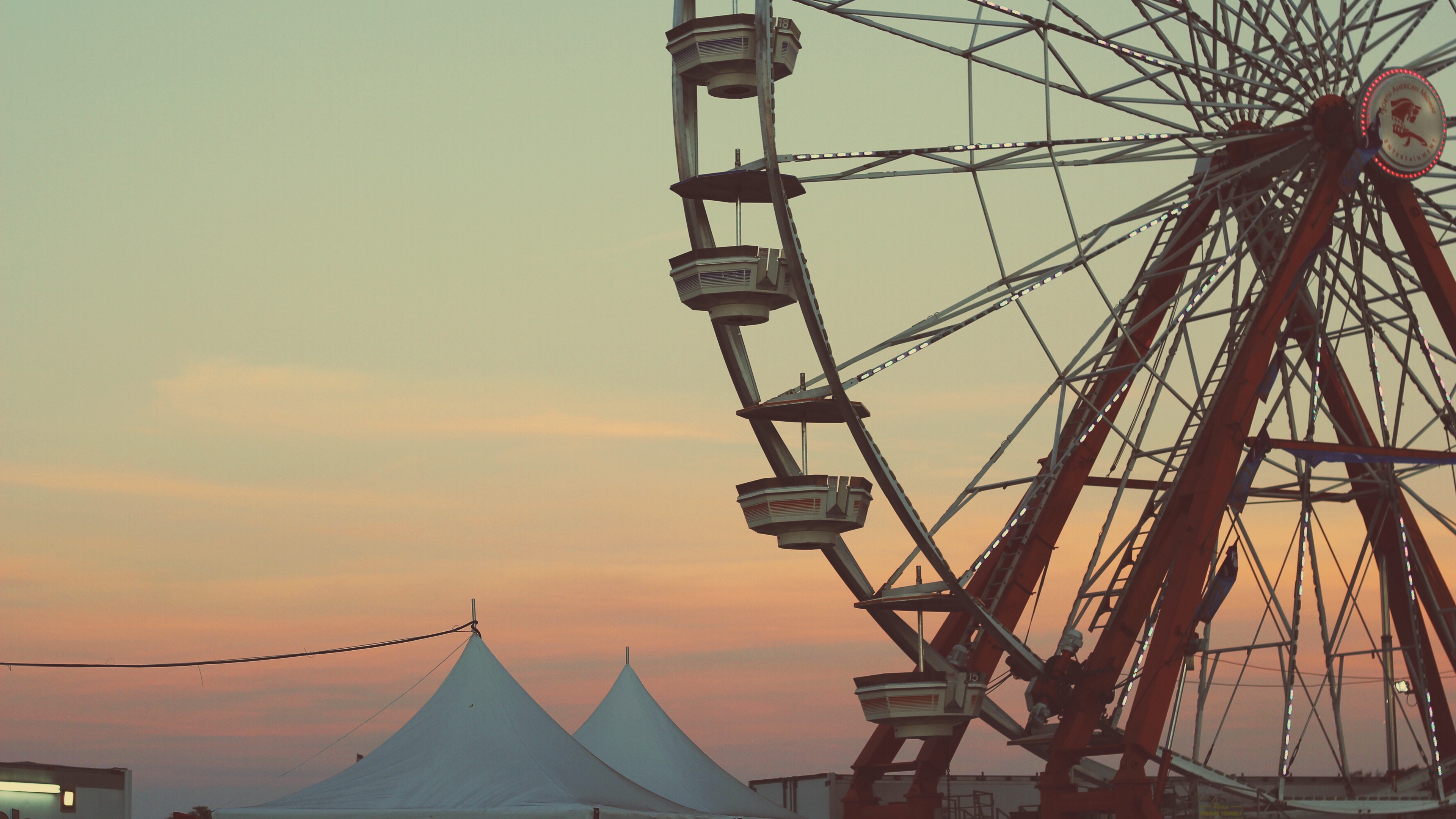 ferris wheel entertainment attractions 4k 1538064831