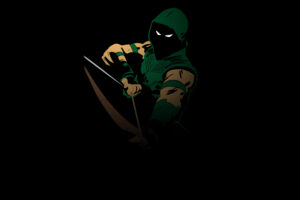 green arrow minimal 4k 1536524182