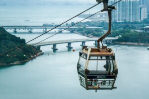 hong kong lantau island cable car cabin 4k 1538067935