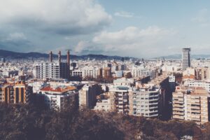 houses city buildings sky panorama 4k 1538065092