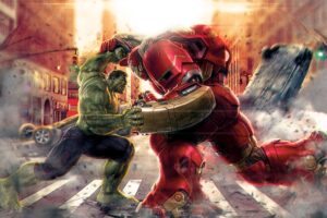 hulk vs iron hulkbuster artwork 1536522132