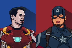 iron man and captain america artwork 5k 1536520353