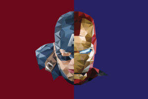 iron man captain america abstract 1536522567