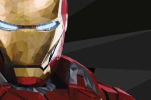 iron man low poly 1536522677