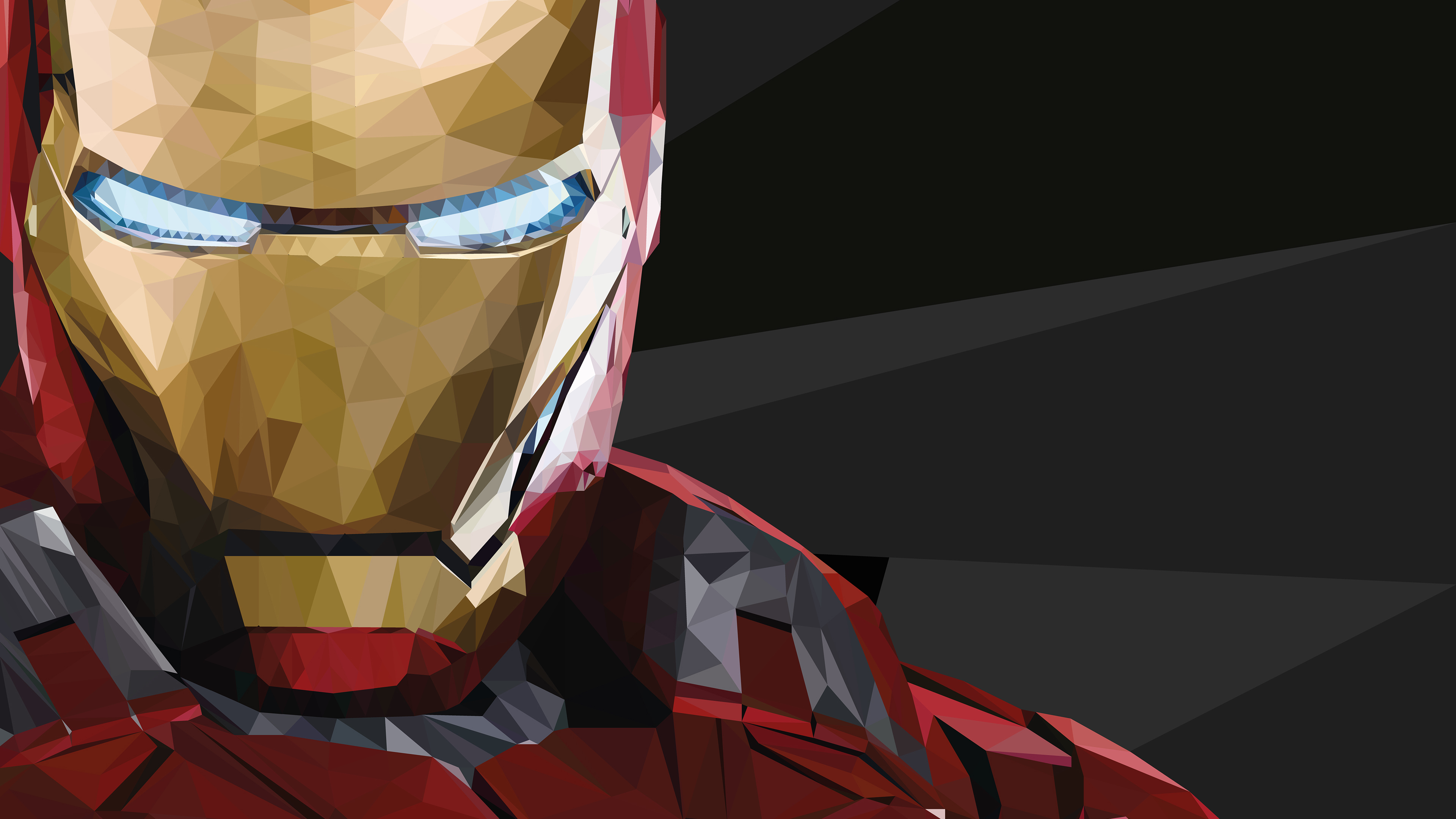 iron man low poly 1536522677