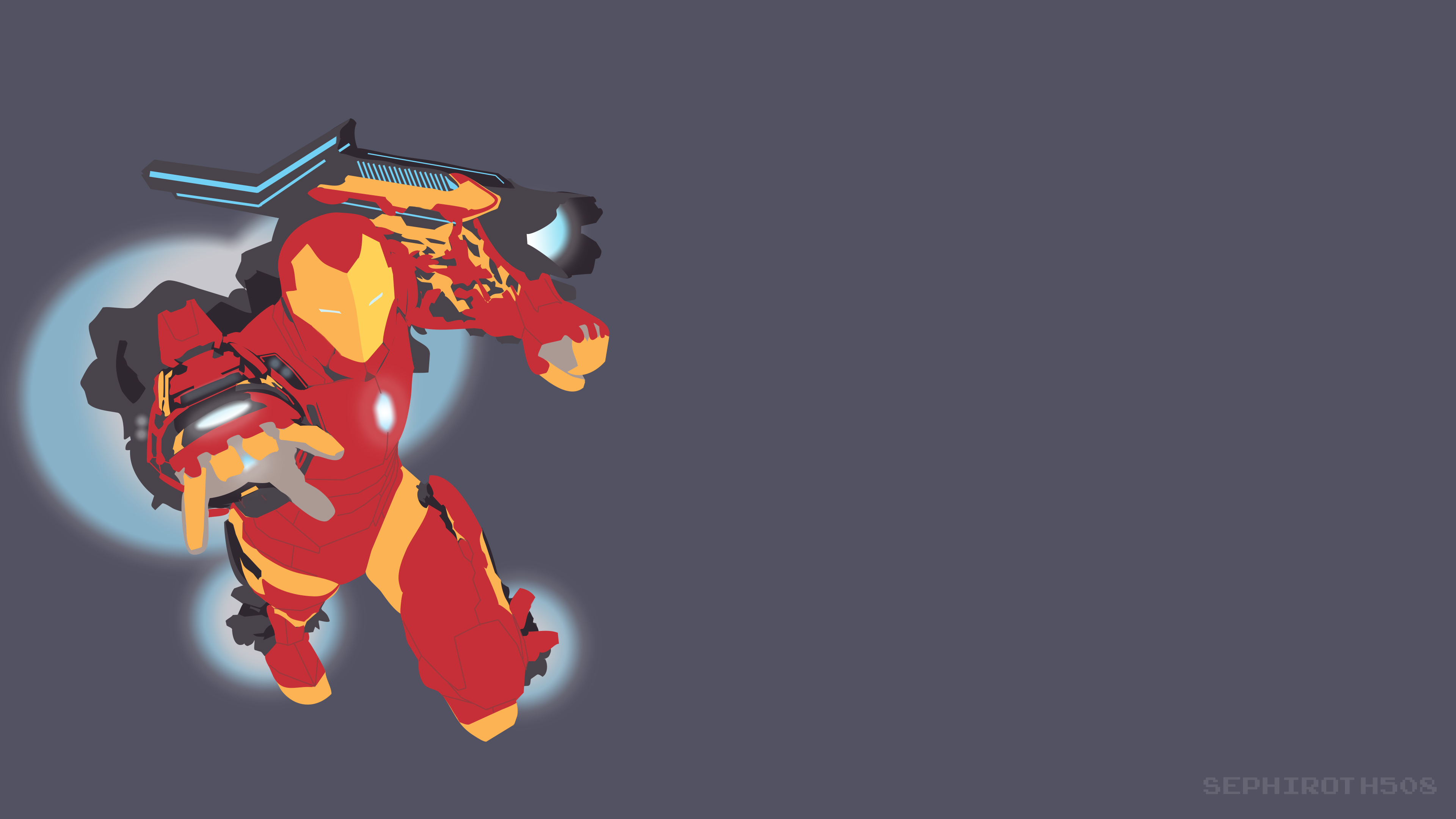 iron man vector 5k 1537645998