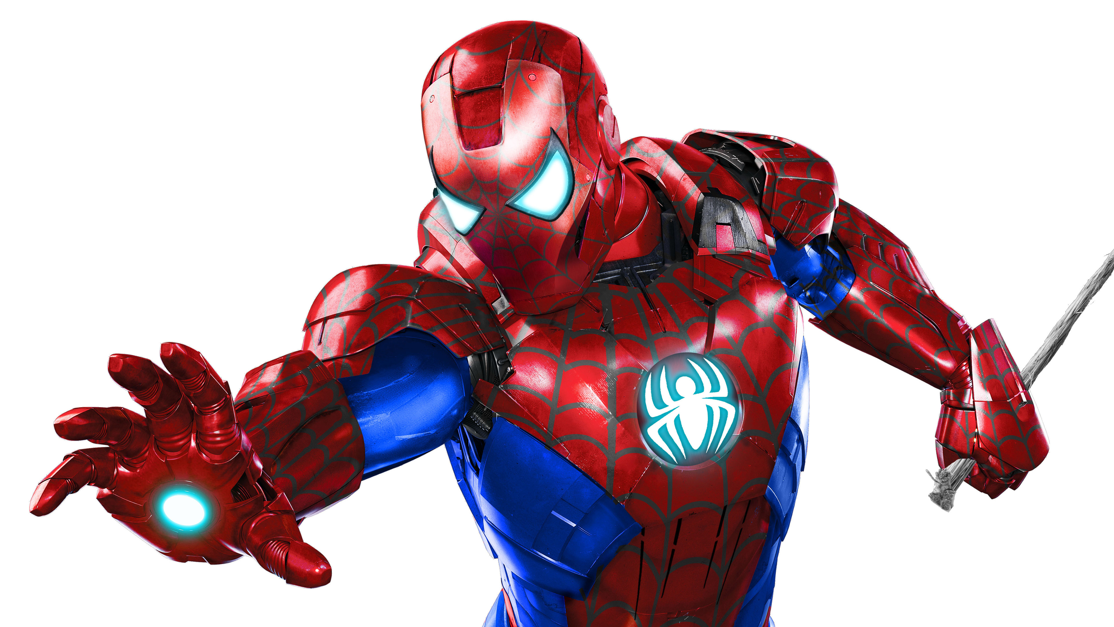 iron spider man suit 4k 1536522151
