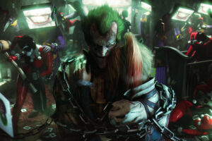 joker and harley quinn fan art 1536521787