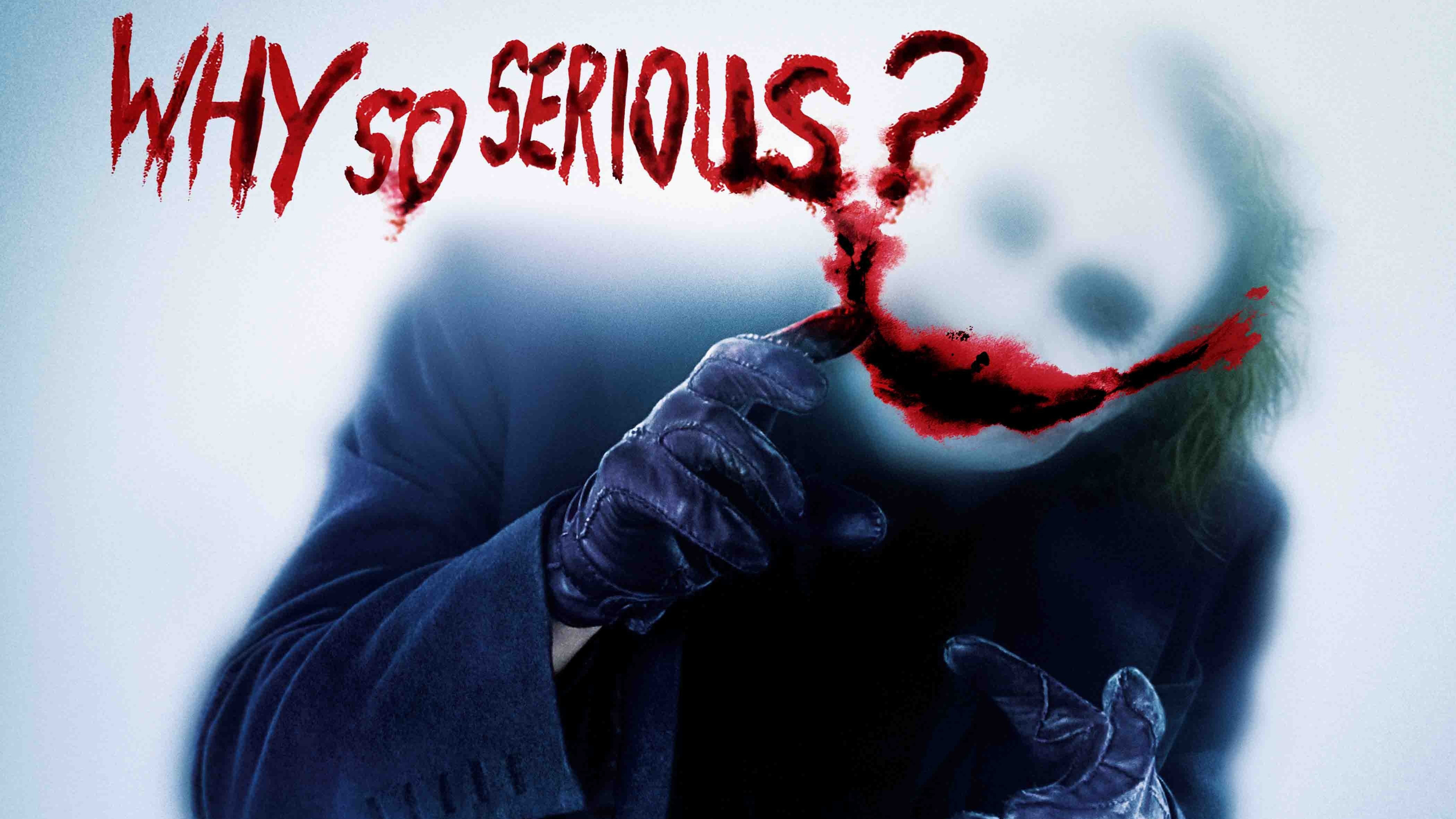 Joker Why So Serious