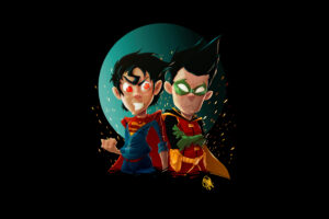 kid superman and robin 1536523095