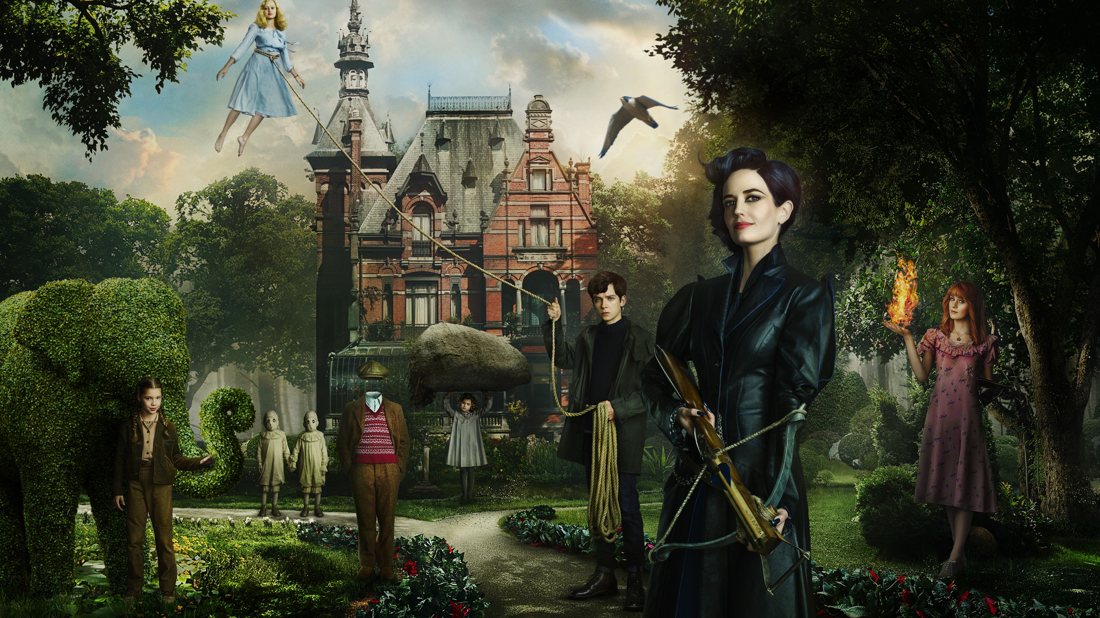 miss peregrines home for peculiar children 4k 1536399796