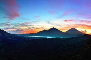 mountains sky bali sunrise 1535923527