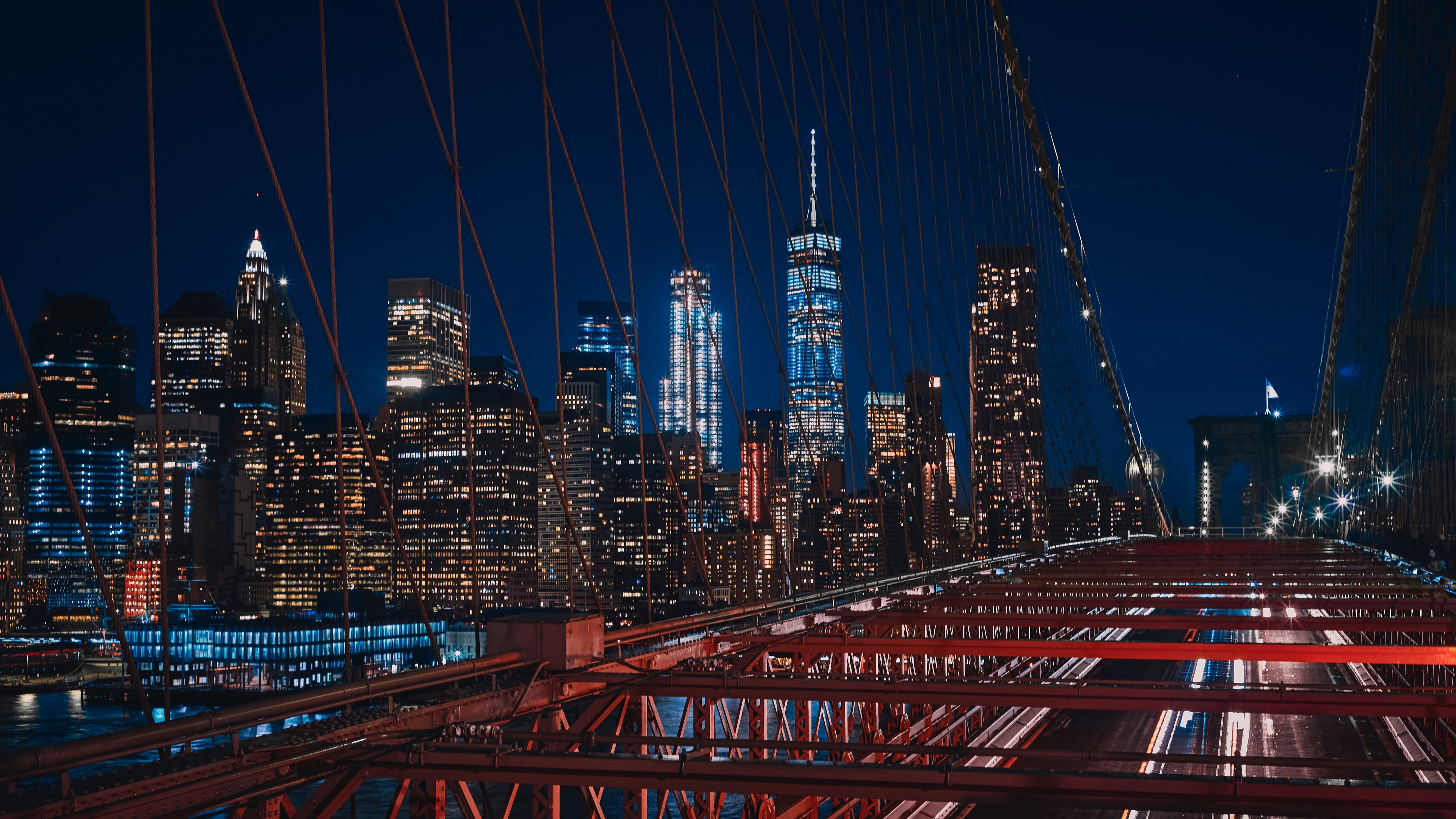 new york brooklyn bridge usa 4k 1538068828