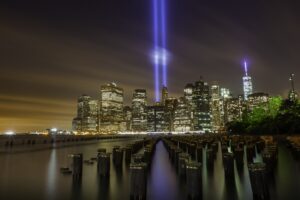 night city panorama skyscrapers city lights new york 4k 1538066688