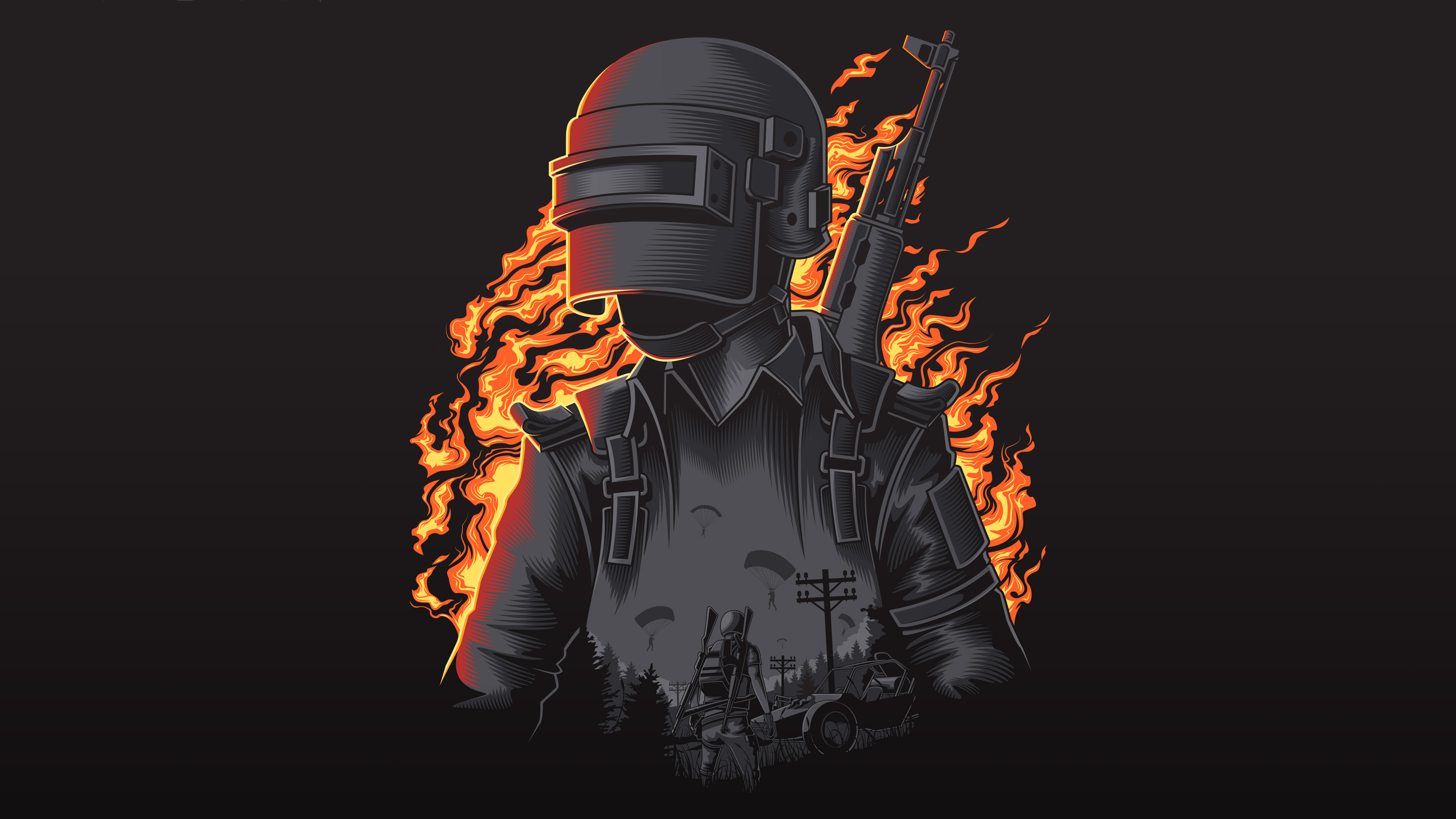  Pubg  Illustration 4k pubg  wallpapers  playerunknowns 