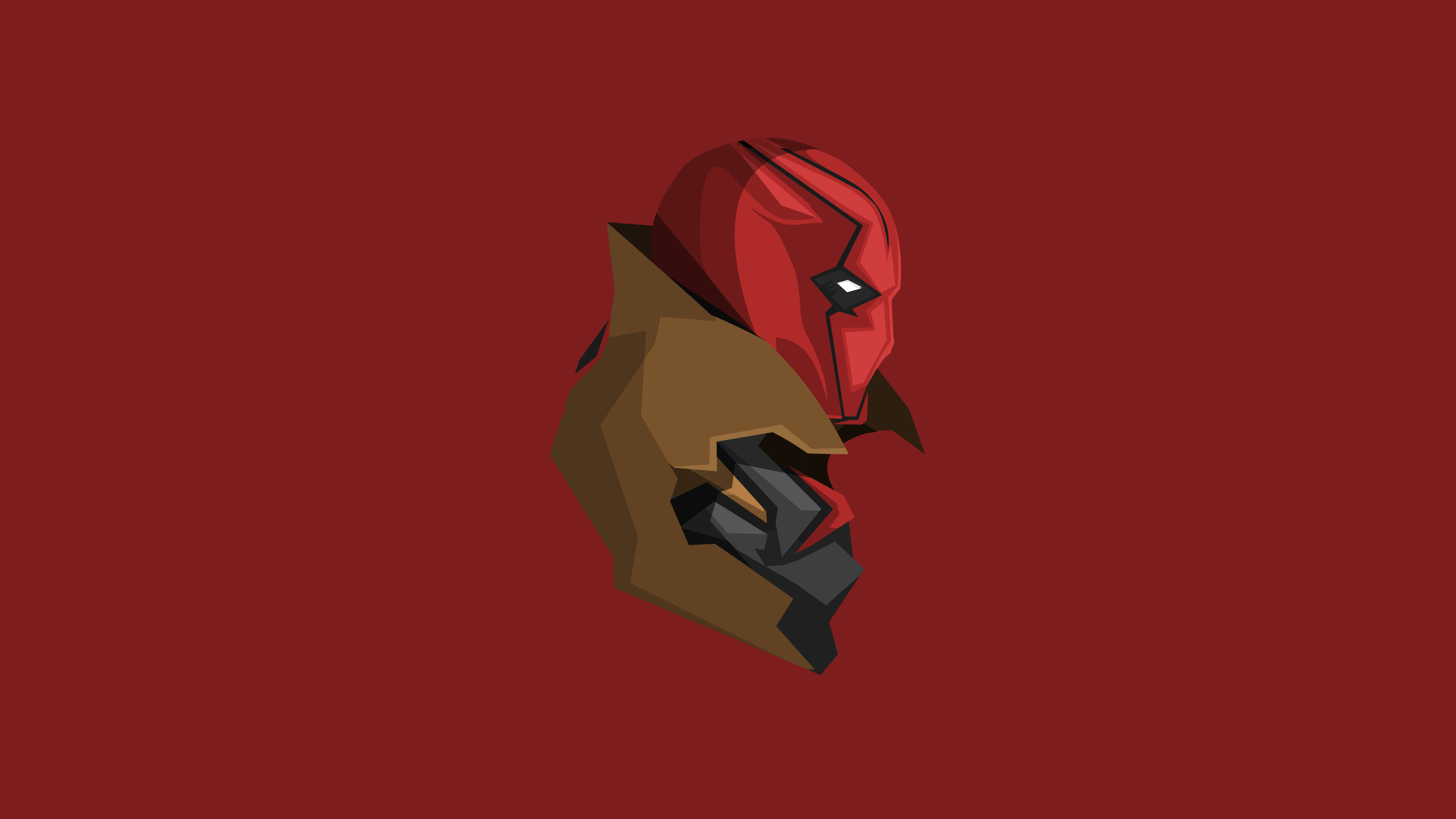 red hood minimalism 4k 1536523038