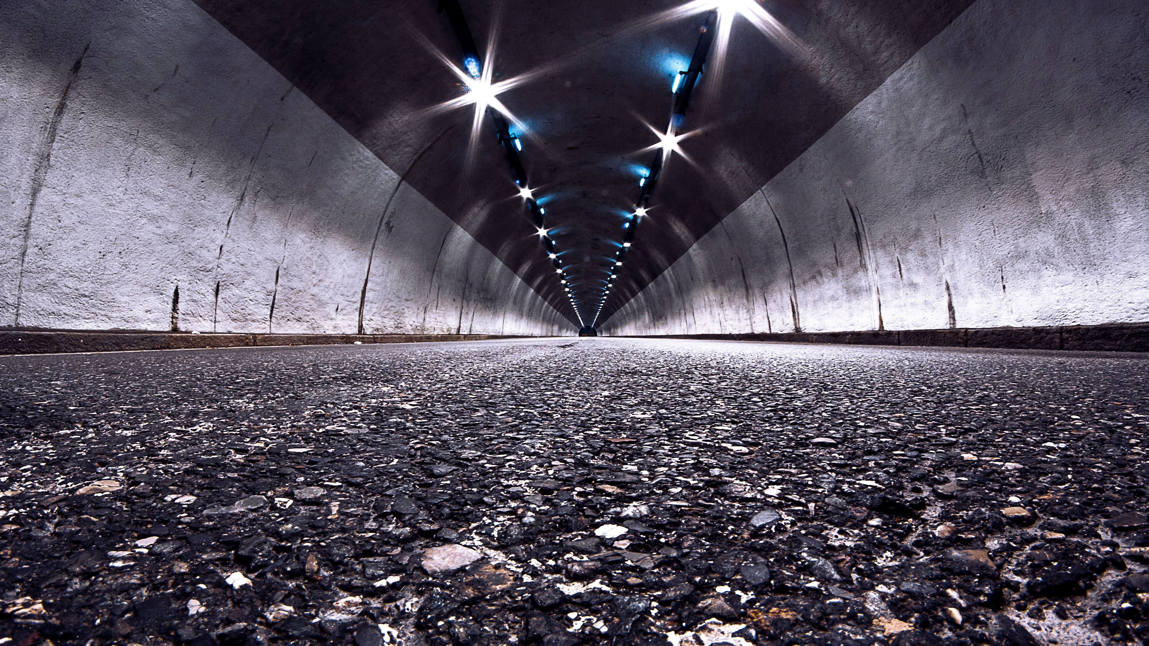 road tunnel night 4k 1538067548