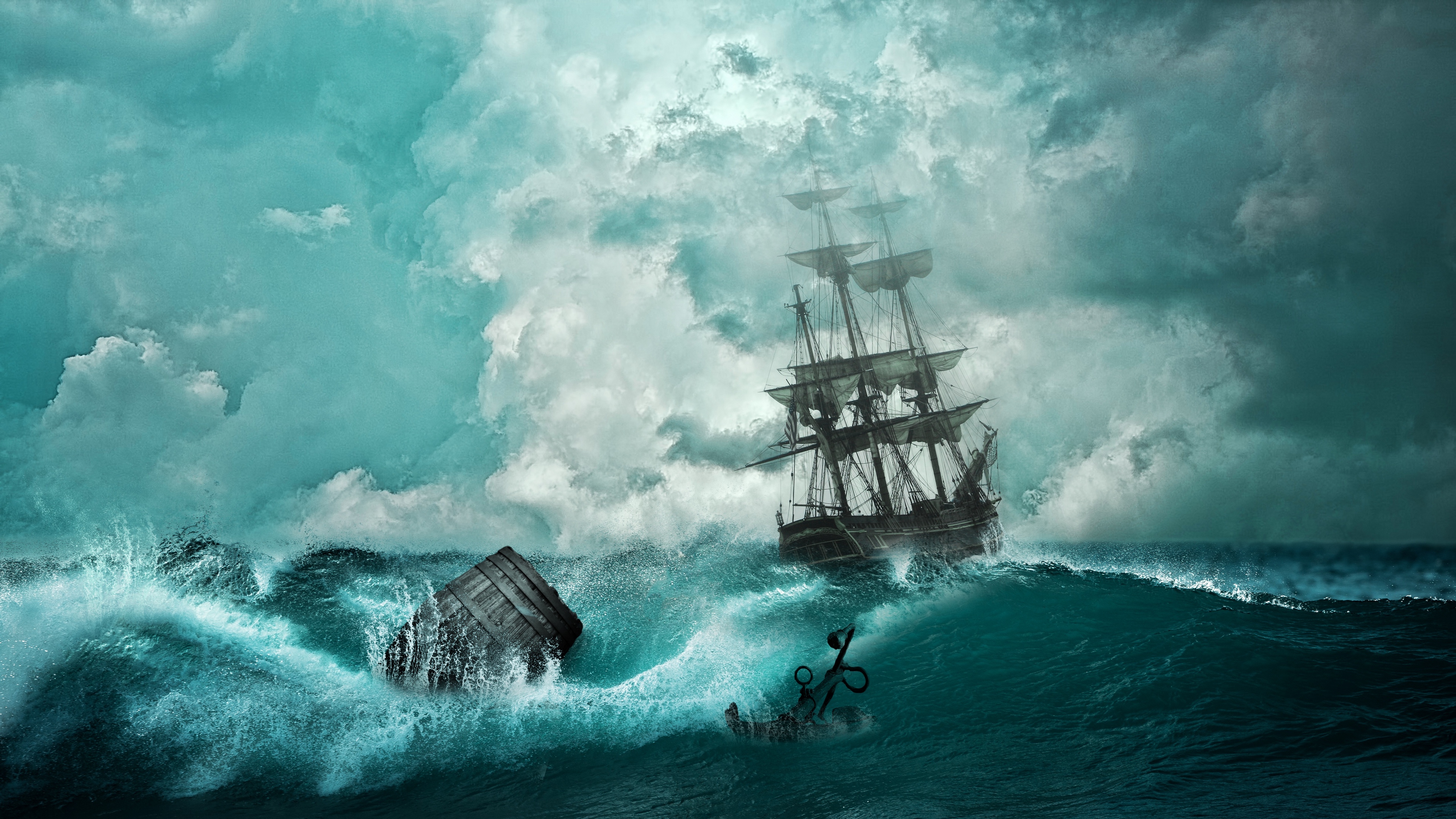 ship storm waves anchor photoshop 4k 1536098453