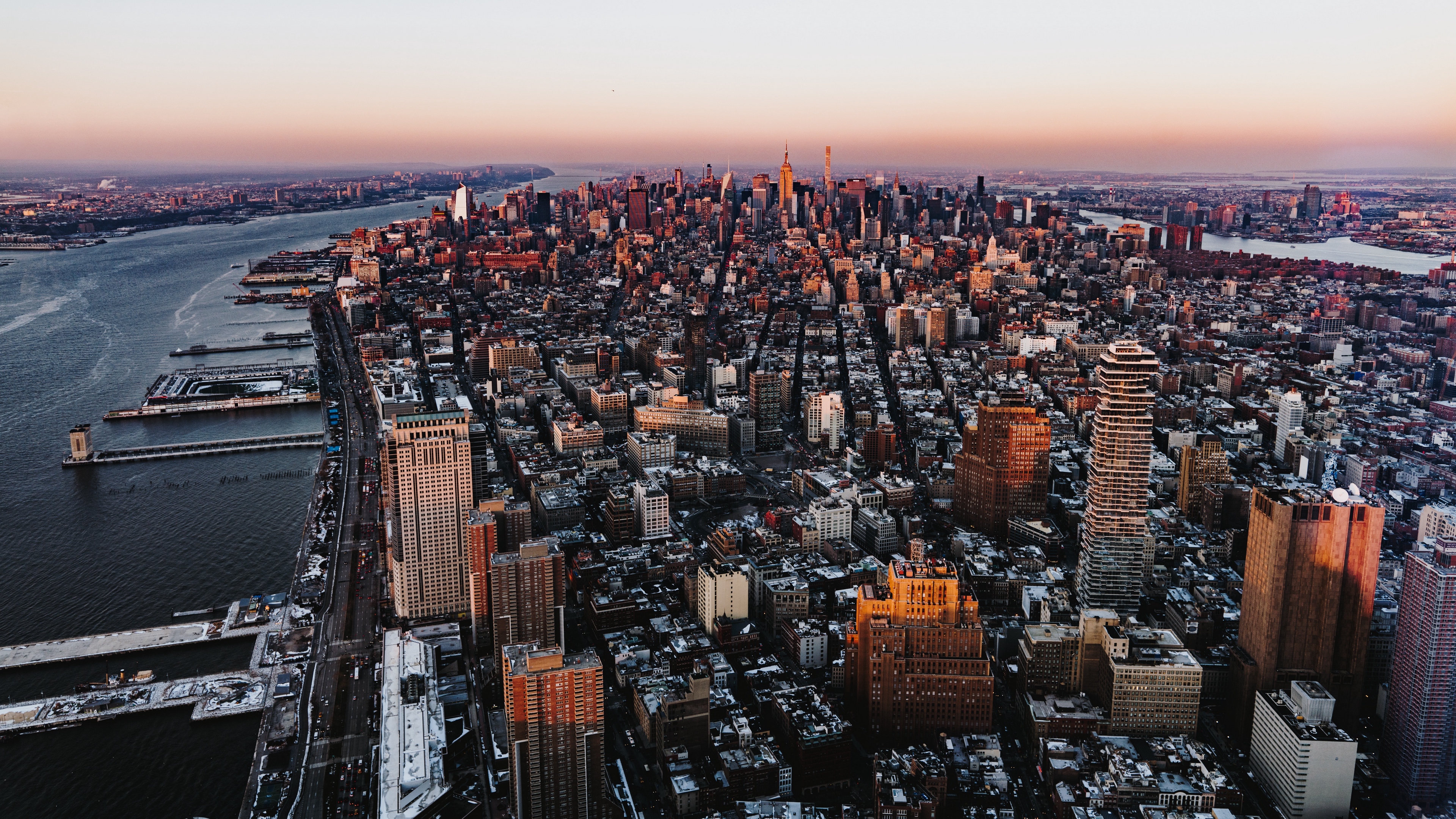 skyscrapers metropolis top view 4k 1538065055