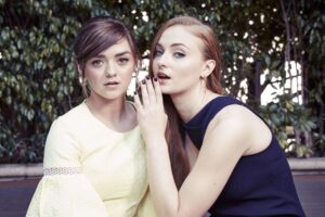 sophie turner and maisie williams 1536944661