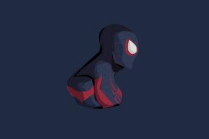 spider verse minimalism 4k 1536523008