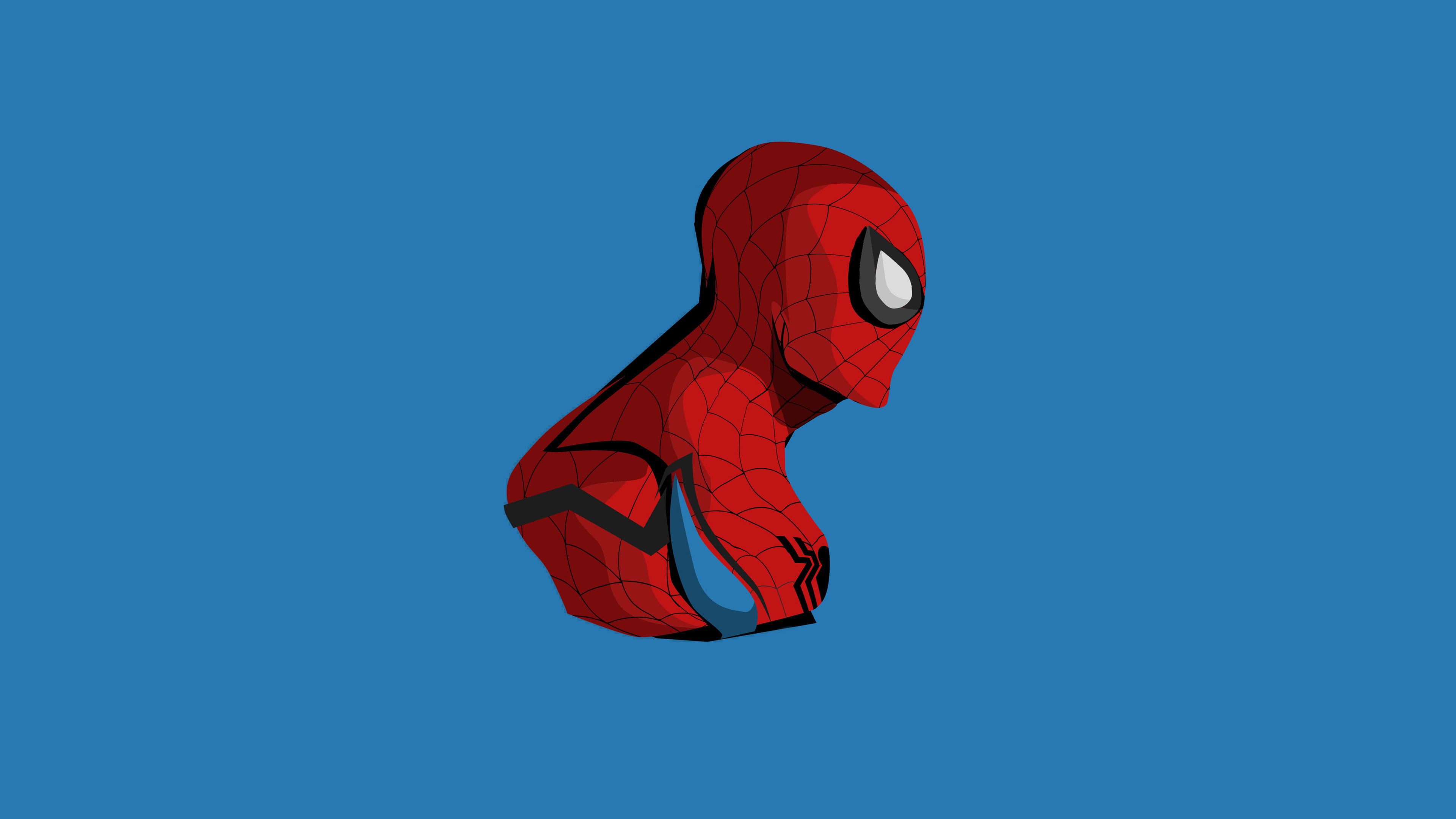 spiderman 4k minimalism 1536523011