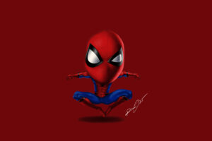 spiderman 5k digital artwork 1536523670