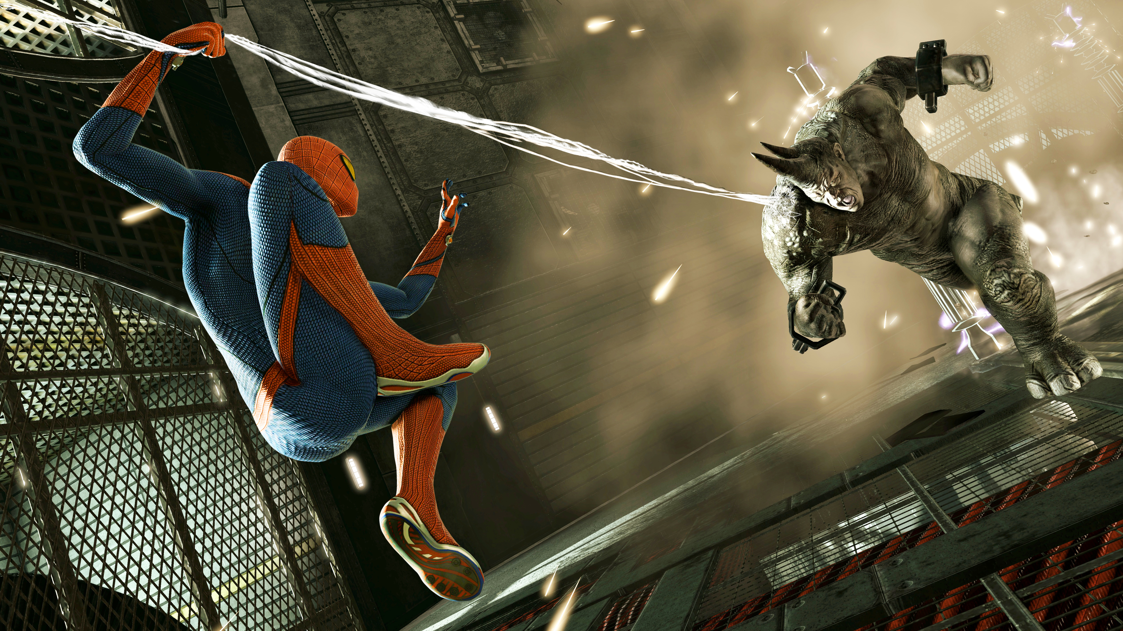 spiderman and rhino 1536522612