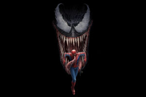 spiderman and venom artwork 1536523883