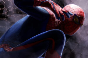 spiderman closeup art 4k 1536523606