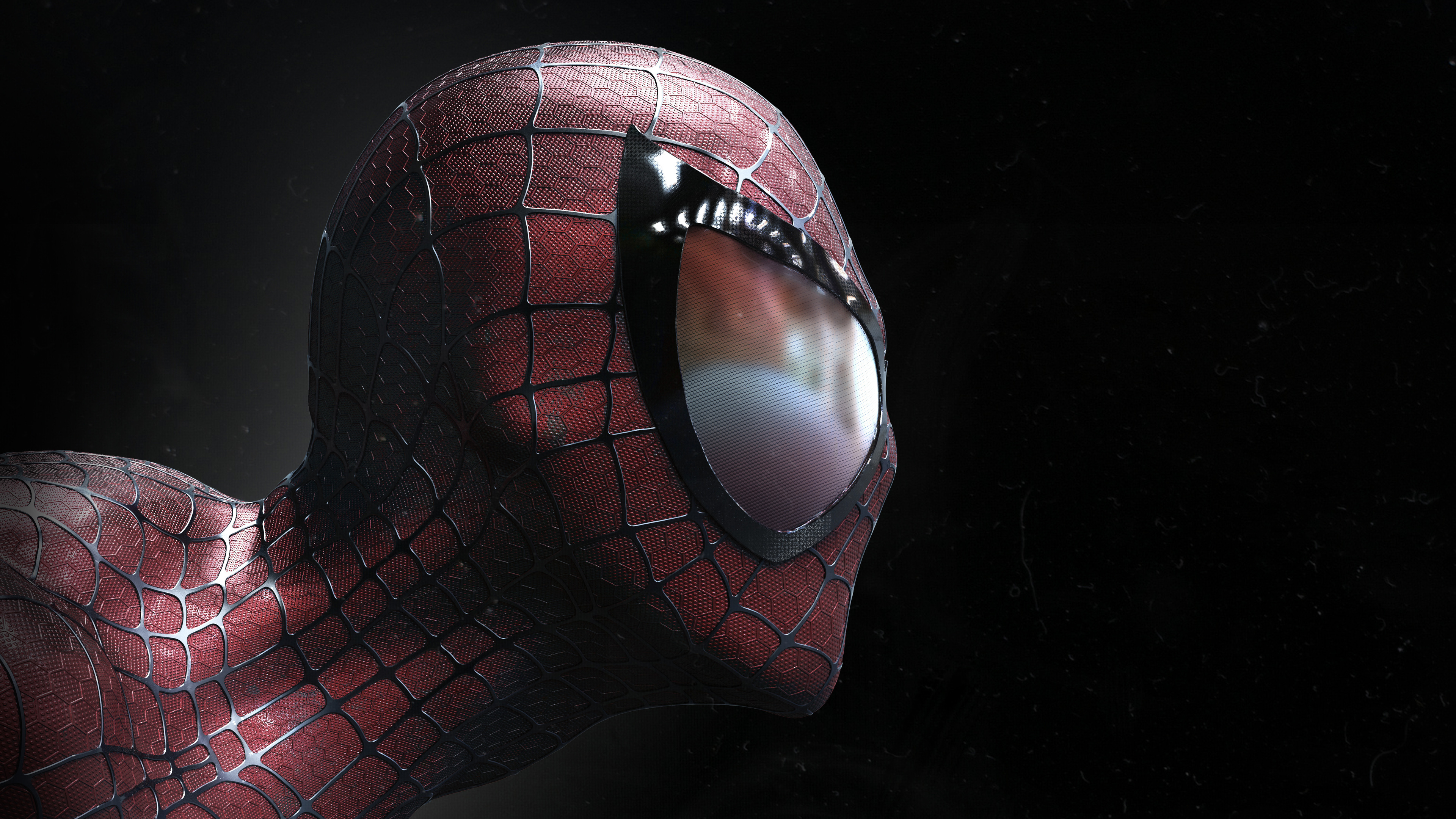 spiderman closeup artwork 1536522674