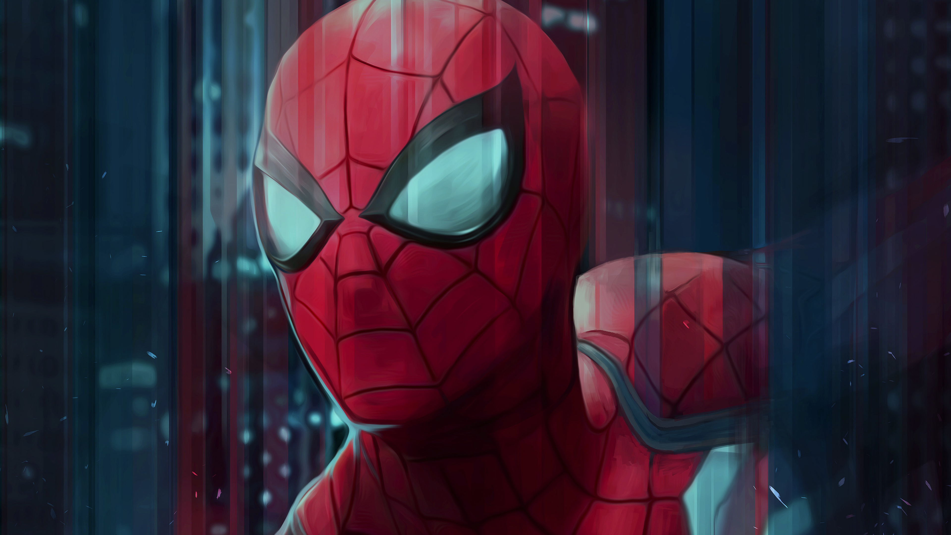 spiderman digital art 4k 1536507780