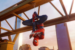 spiderman hanging out ps4 4k 1537692358