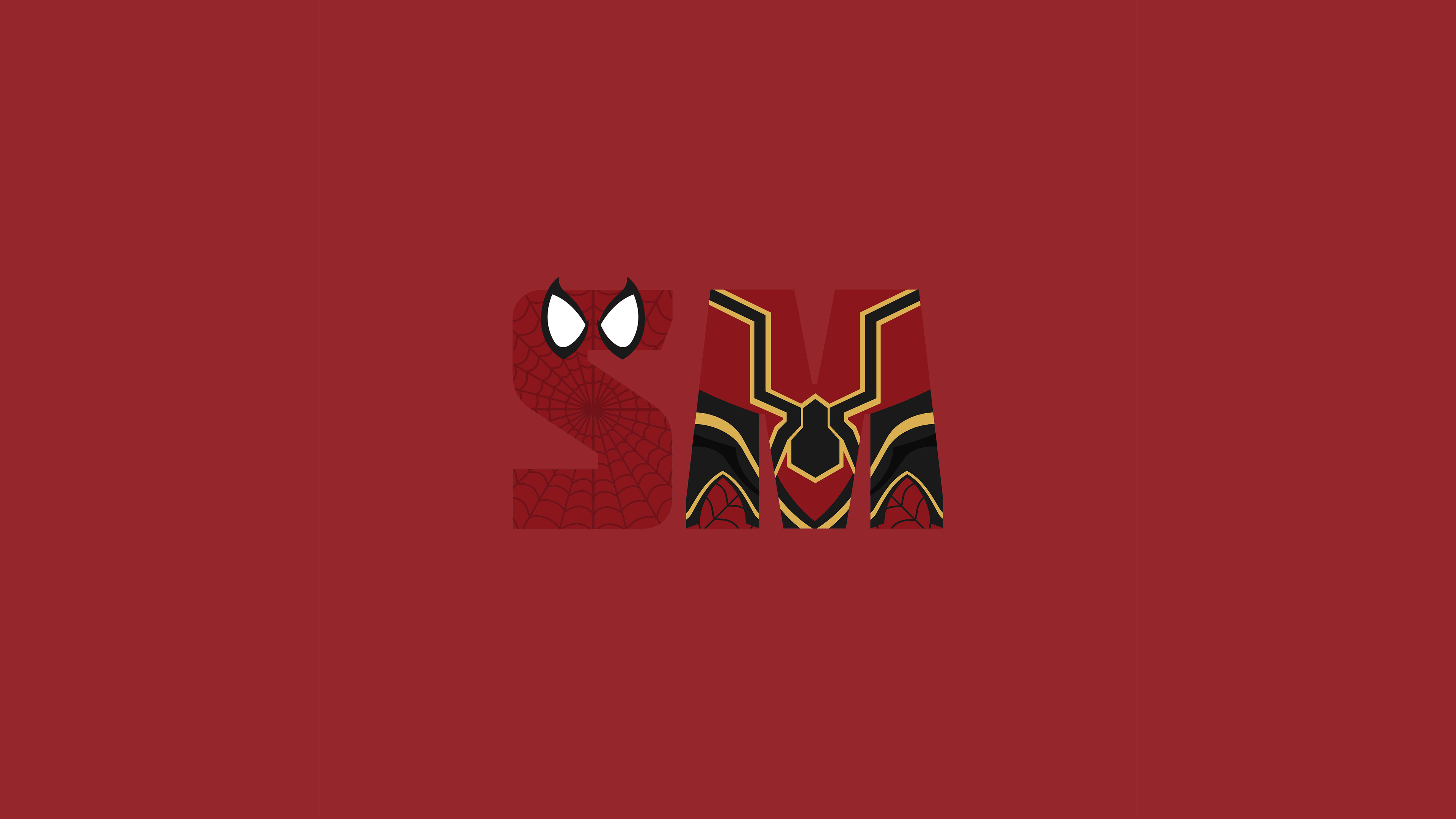 spiderman minimalism avengers infinity war 5k 1536521754