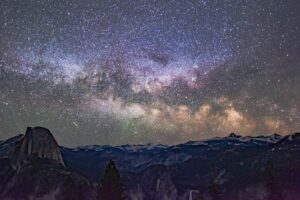 starry sky mountains galaxy universe 4k 1536013923