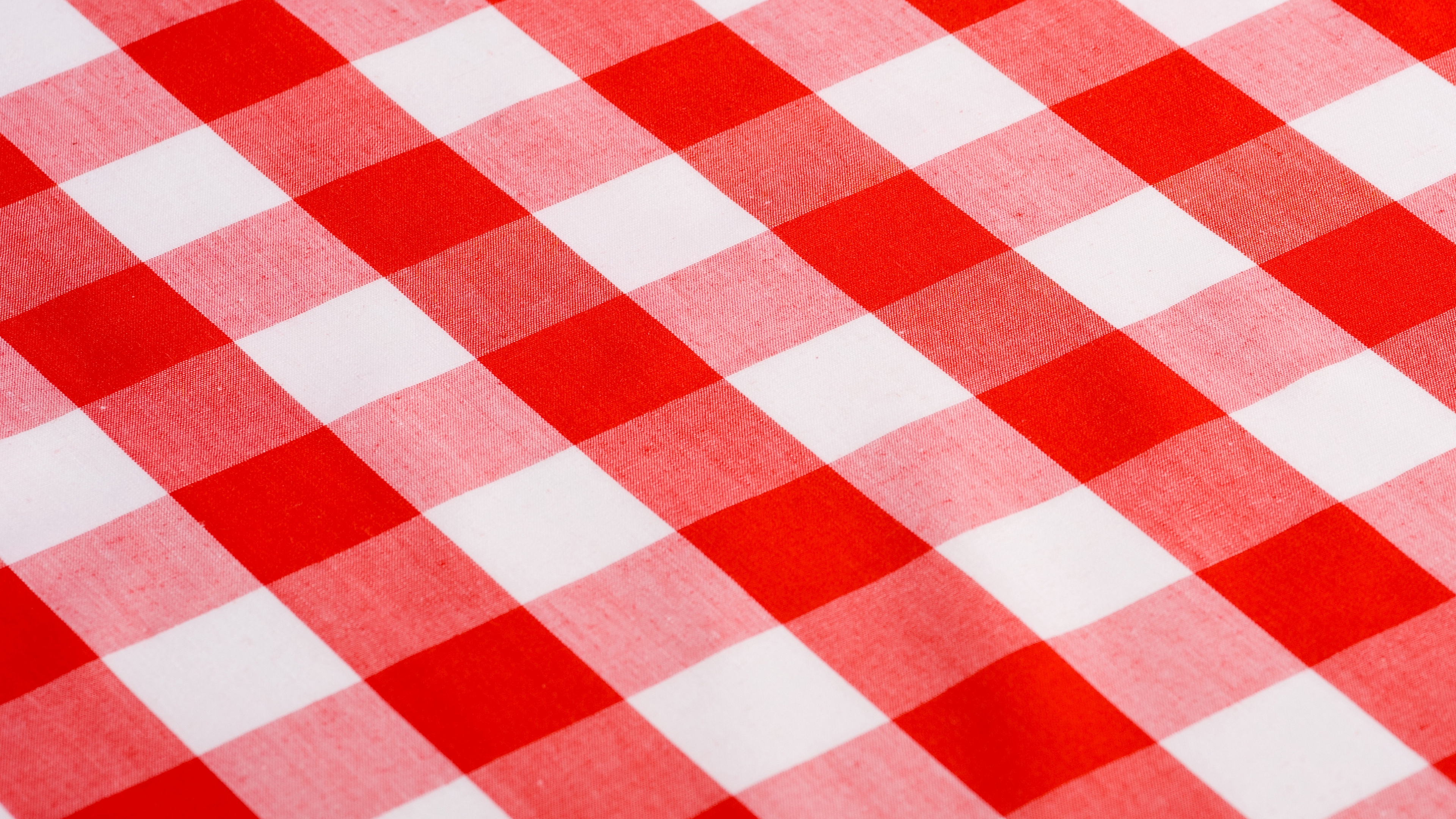 tablecloth red and white texture 4k 1536097821