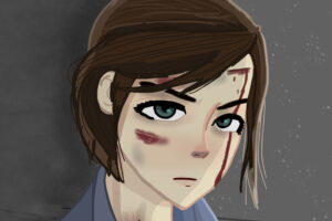 the last of us 2 ellie fan art 5k 1537691671