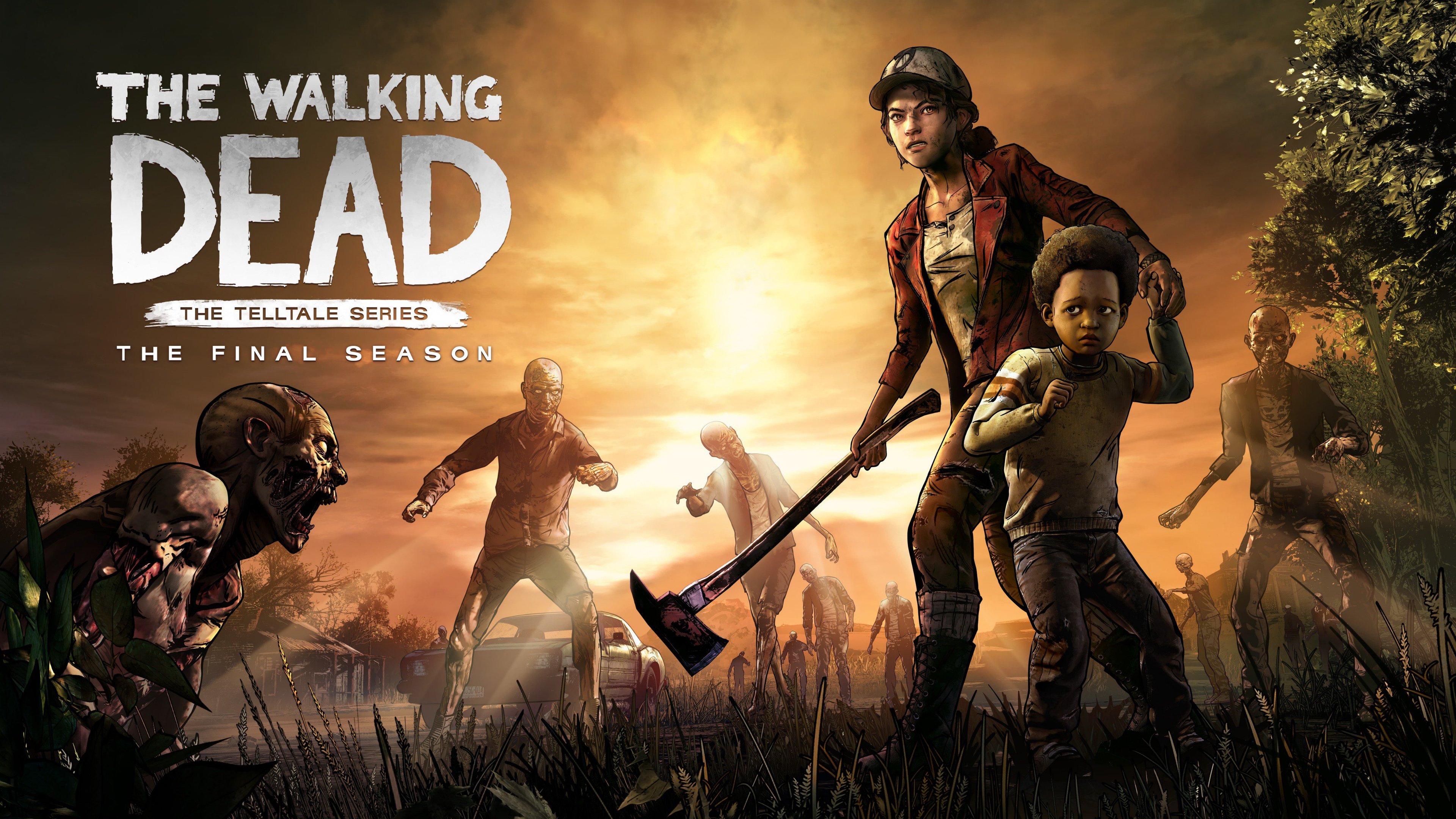 Wallpaper 4k The Walking Dead The Final Season 4k 2018 Games