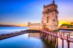 tower bridge belem lisbon portugal 4k 1538067989