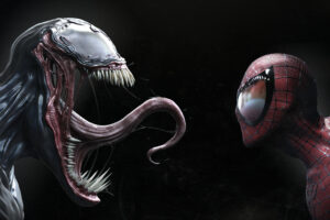 venom and spiderman faceoff 1536522718