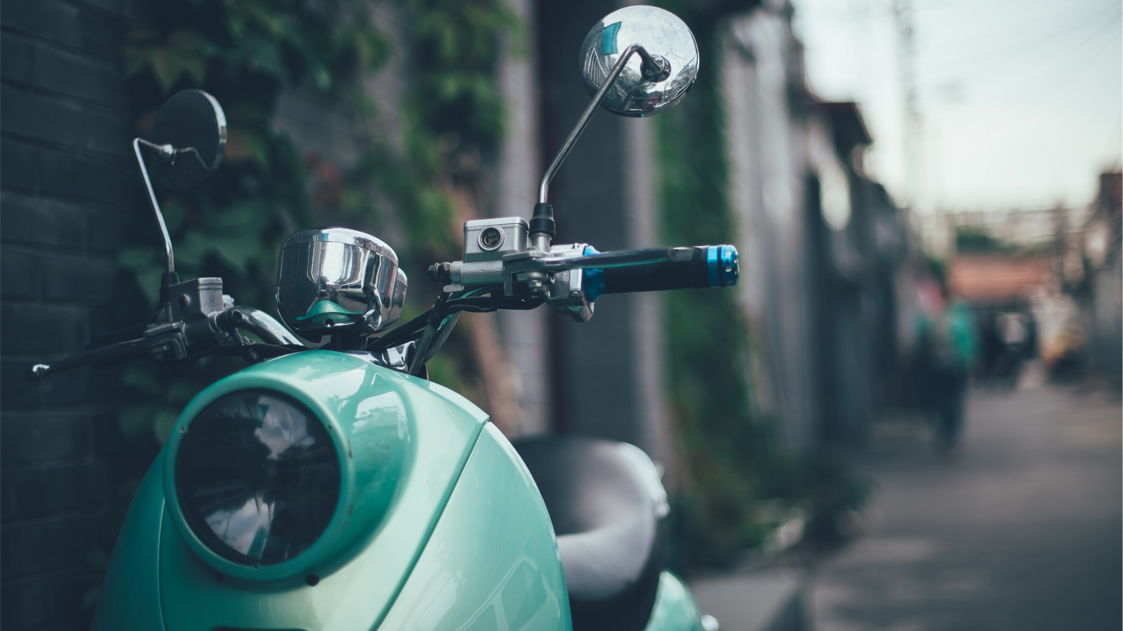 vespa scooter vintage 4k 1536315974