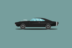 1970 dodge charger fast and furious edition illustration 1540755429