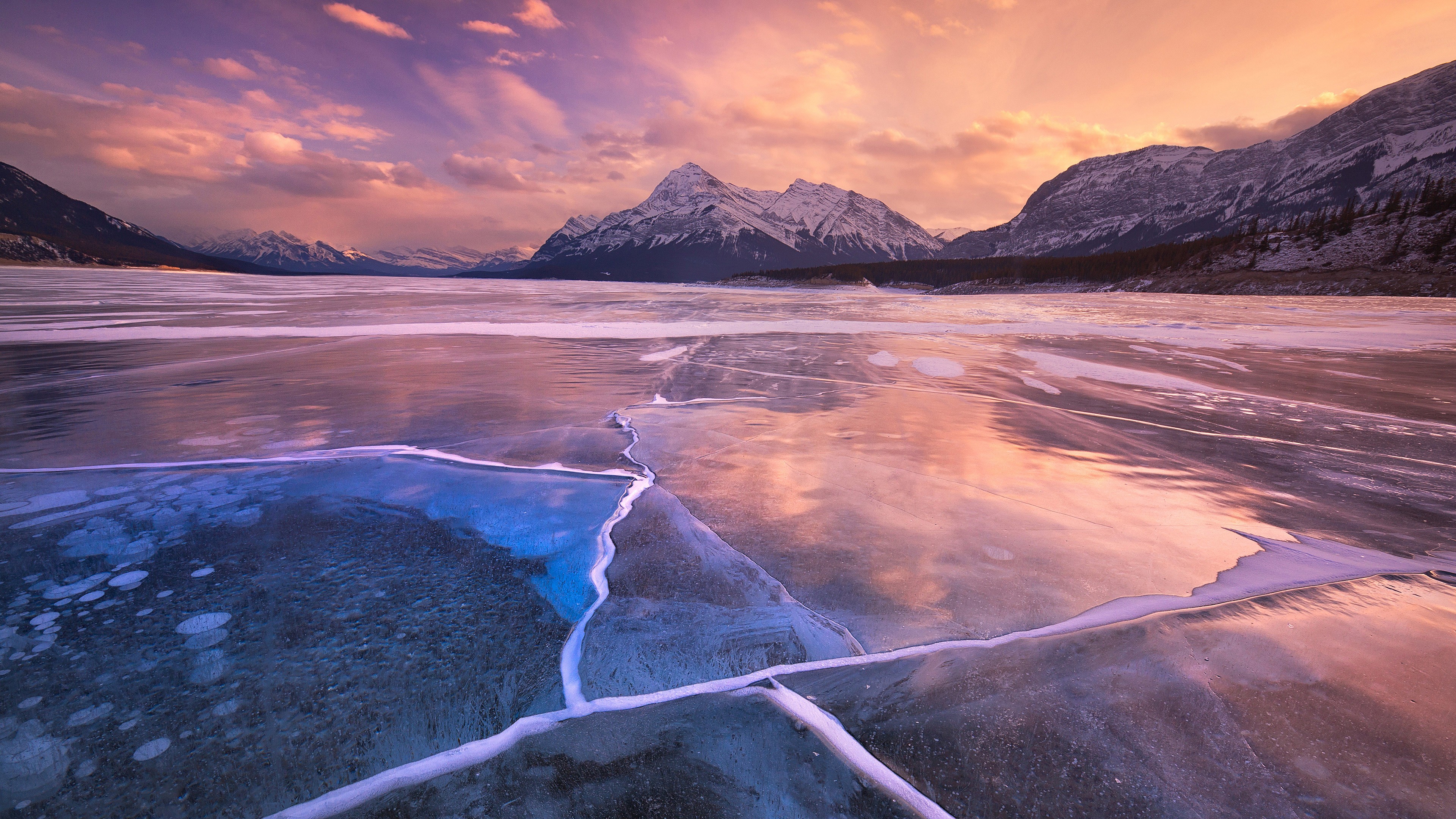 abraham lake 4k 1540132595