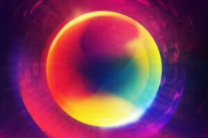 abstract circle loop 4k 1539371007