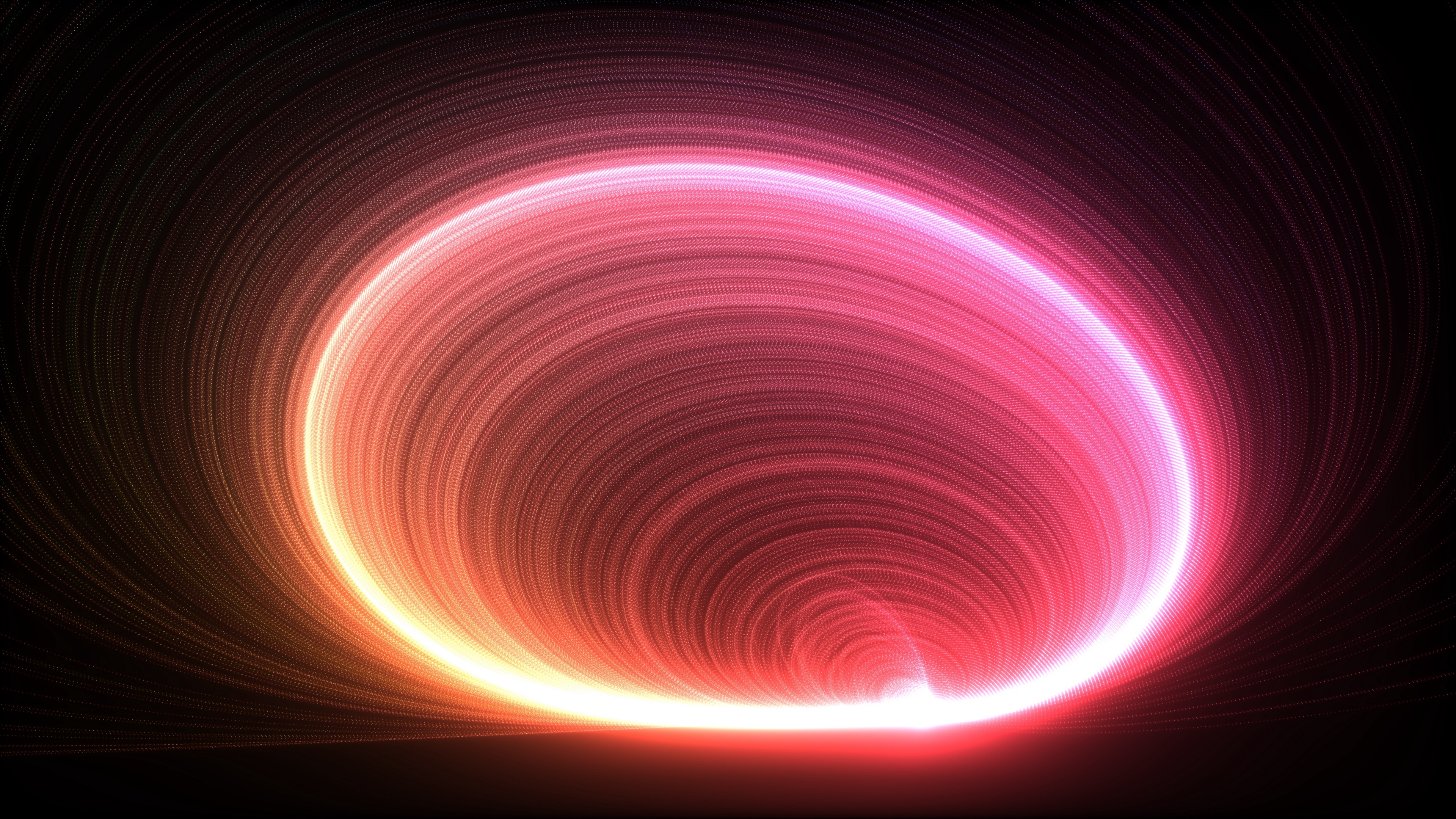 abstract circles lines light 4k 1539370087