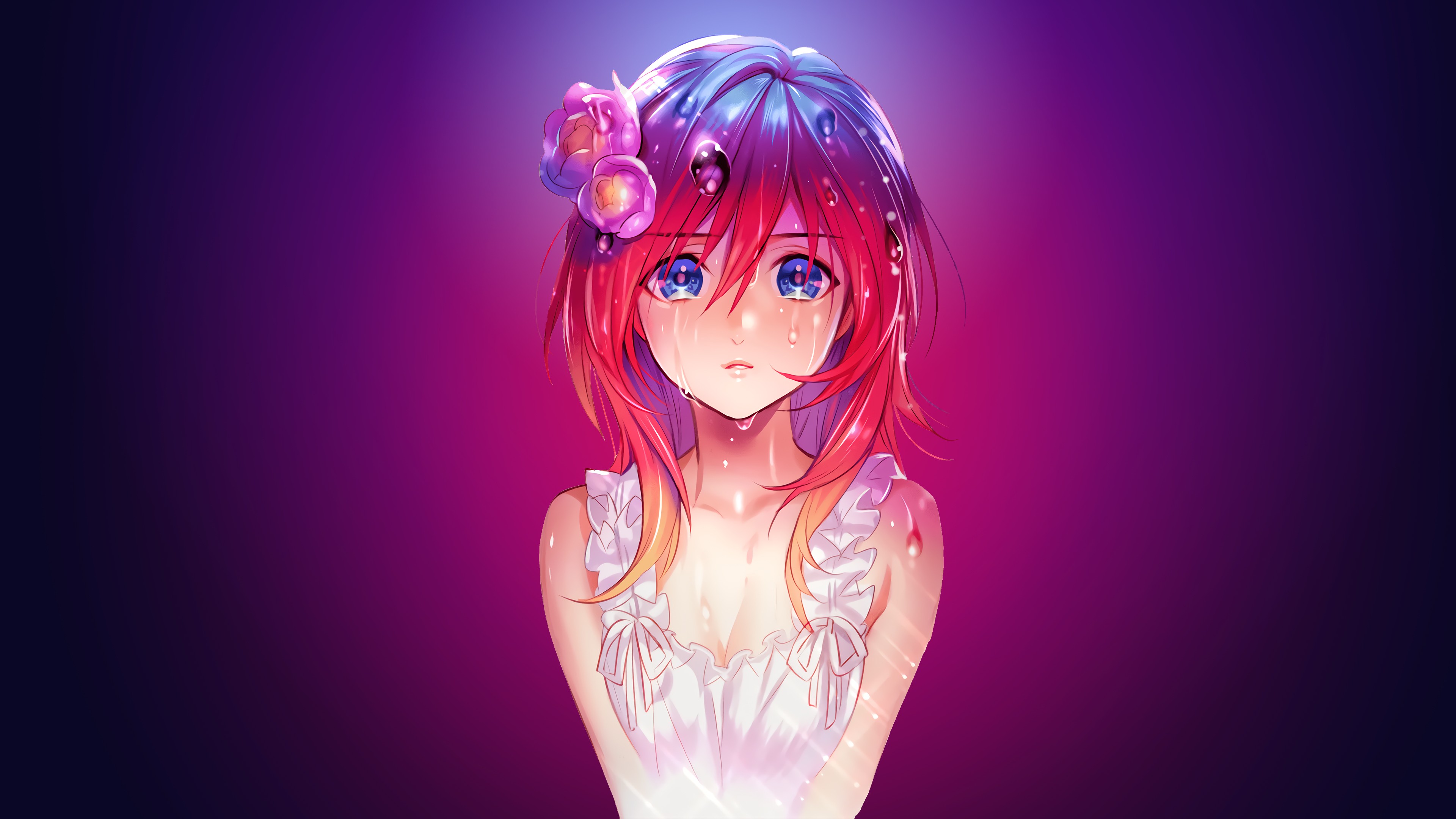 30 Red Anime Girl Wallpapers  Wallpaperboat