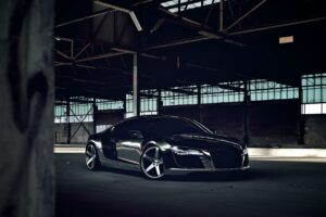 audi r8 chrome black cw 5 matte black 4k 1538936344