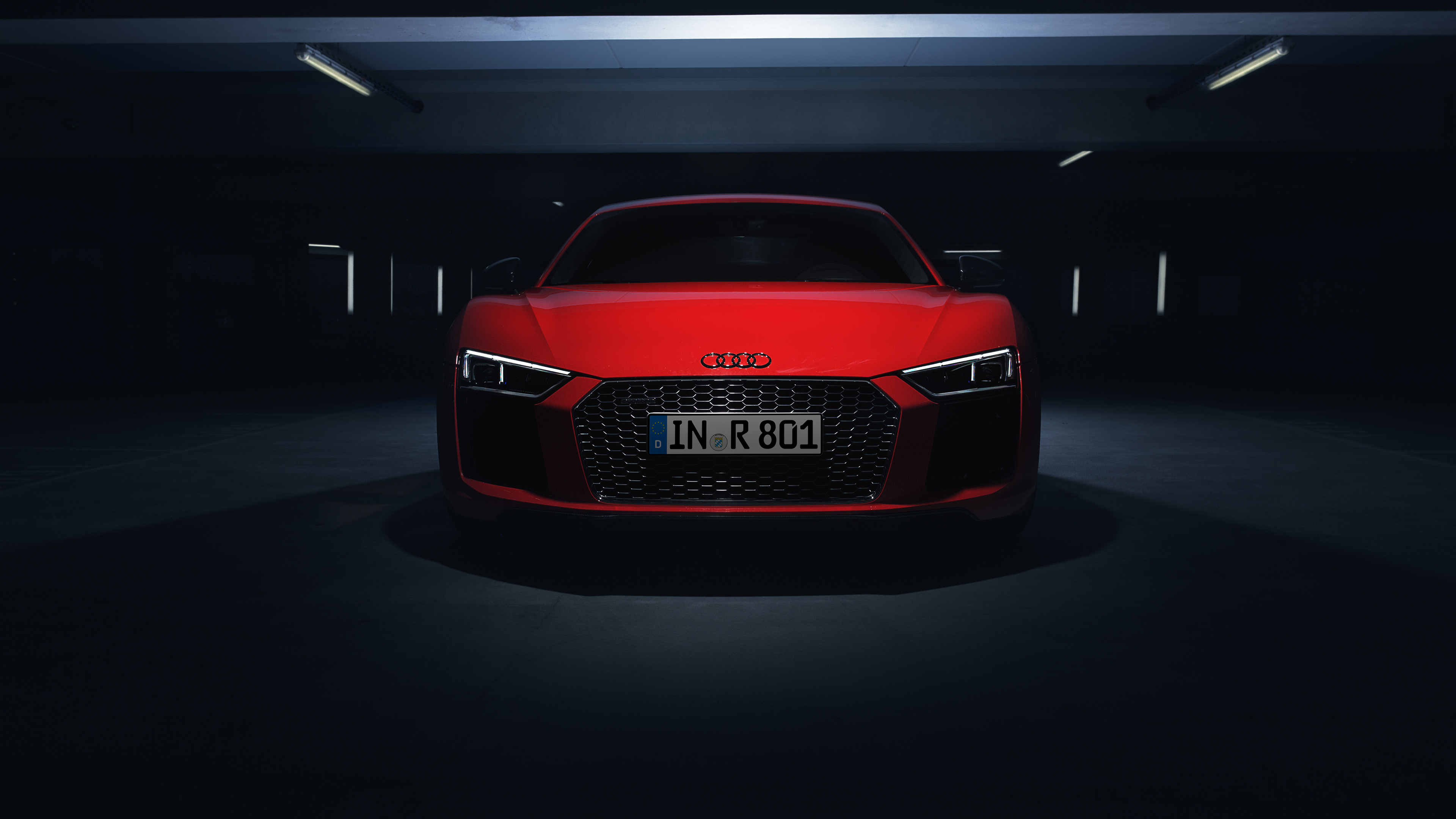 audi r8 v10 plus 2018 front look 4k 1539113150