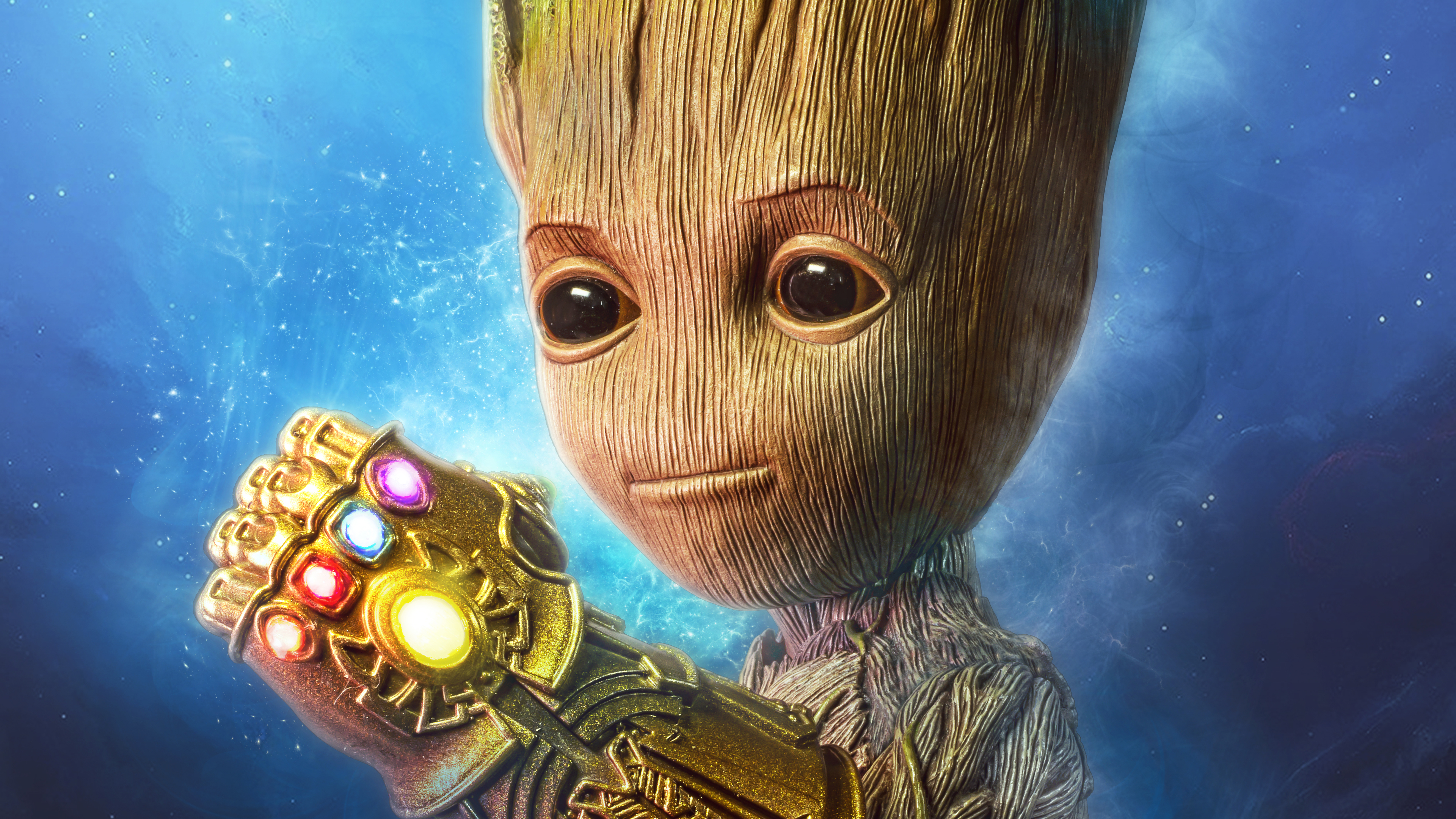 Wallpaper 4k Baby Groot Gauntlet 4k 4k Wallpapers Baby Groot