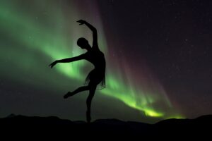 ballerina silhouette dance 4k 1540576280